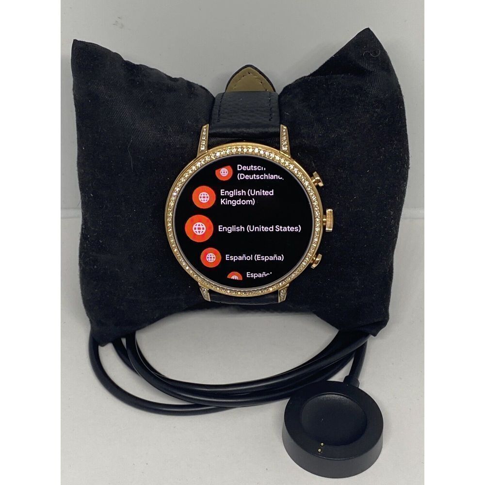 Fossil Gen 4 Authentic Digital Dial Smart Watch Custom Band FTW6030 AB424